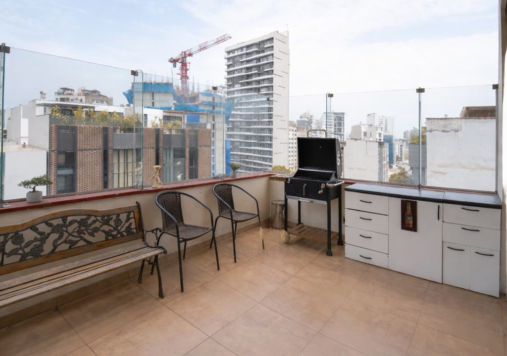 Terraza privada del dúplex