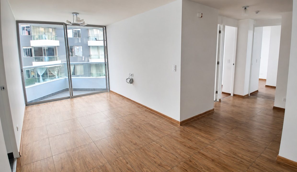 Sala y comedor – Departamento en San Miguel